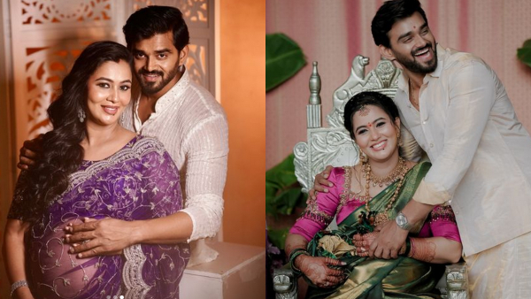 Actress Neha Gowda And Actor Chandan Gowda Shared Baby Photo