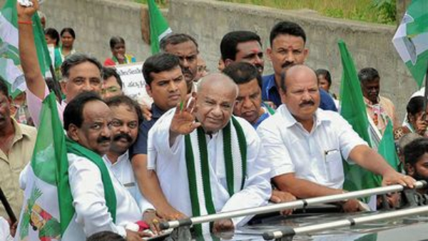 Channapatna by-election internal survey report HD Deve Gowda challenge for Congress Channapatna by-election internal survey report HD Deve Gowda challenge for Congress
