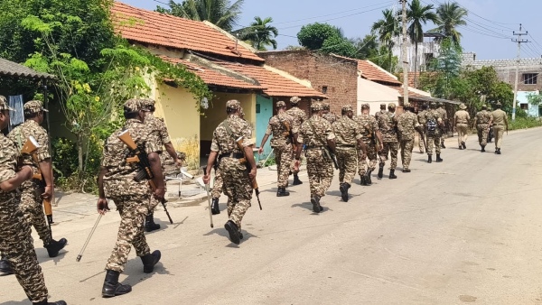 Chennapatna By Election 8 Paramilitary Companies Deployed For Voting