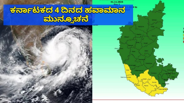 Cyclonic Circulation Create in TN Coast Due Moderate Rain Expected in South Karnataka