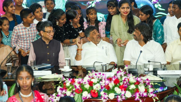 DK Shivakumar said that quality education and leadership qualities should be developed