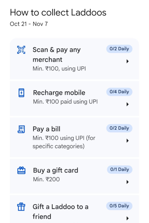 Google Pay Cashback Deepavali celebration with bumper cashback from Google Pay