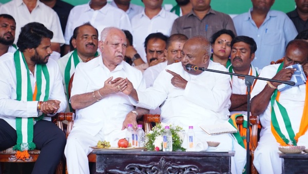 Cold War Between The MLA GT Deve Gowda And The H D Deve Gowda Family May Effect In By-Elections