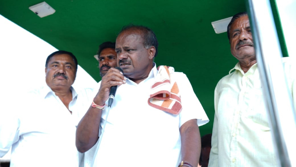Ministers Assembling in Channapatna to Tie Down Nikhil HD Kumaraswamy