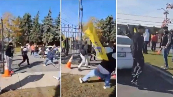 Khalistani Group Thrashes Hindu Devotees In Canada