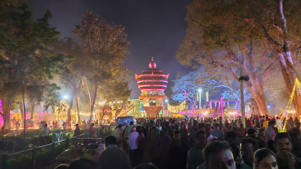 Laksha Deepotsava 2024 Laksha Deepotsava Celebration at Chikkaballapur