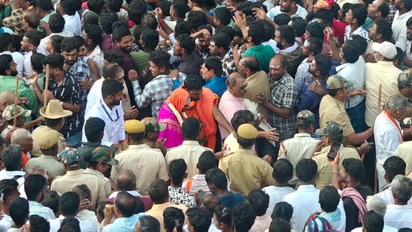 Deepavali Rathotsava at Male Mahadeshwara Hills Millions participate Deepavali Rathotsava at Male Mahadeshwara Hills Millions participate