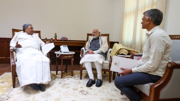 Chief Minister Siddaramaiah To Meet PM Narendra Modi In Delhi On Today