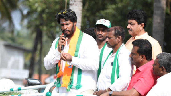 Nikhil Kumaraswamy Press Meet After Channapatna By-Election Defeat