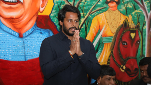 we will win four seats in Ramanagara district in 2028 Says Nikhil Kumaraswamy we will win four seats in Ramanagara district in 2028 Says Nikhil Kumaraswamy