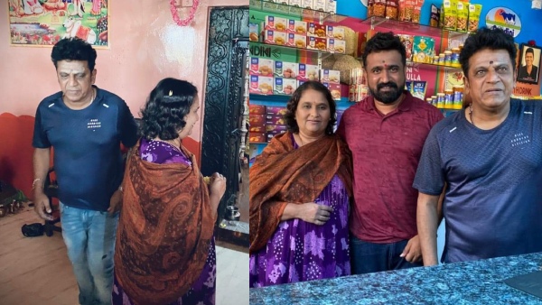 Actor Shiva Rajkumar and Wife Geetha Celebrate Diwali in Gajanur Got Blessing by Nagamma