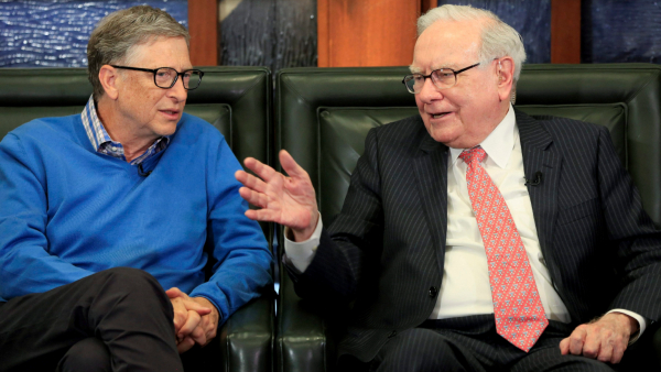 1 1 billion donation from wealthy Berkshire Hathaway shareholder Warren Buffett