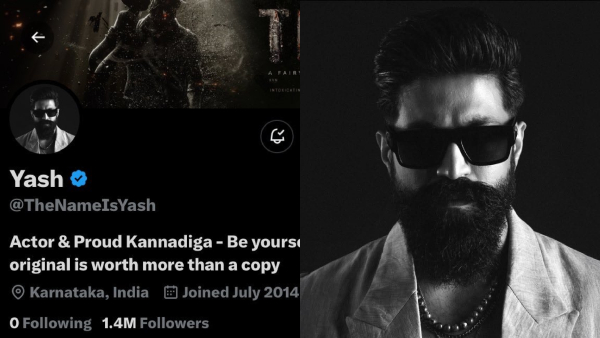 Kannada Actor Rocking Star Yash Updated His New Profile Photo