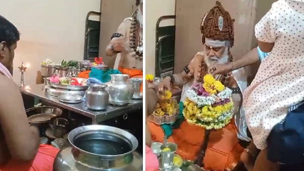 Darshan Arrest Case Atmashanti Puja At The House Of Murdered Renukaswamy
