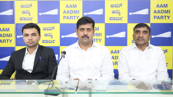 MLA ST Somashekar Supporters Try to Attack on AAP Workers Satish Kumar Alleged MLA ST Somashekar Supporters Try to Attack on AAP Workers Satish Kumar Alleged