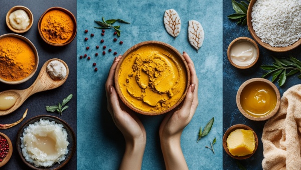 Beauty tips how to make natural turmeric face pack benefits