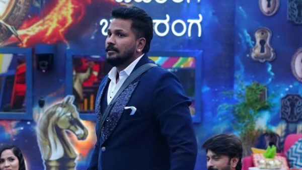 rajath kishan kissed a celebrity who entered to the bigg boss house- viewers burst out laughing