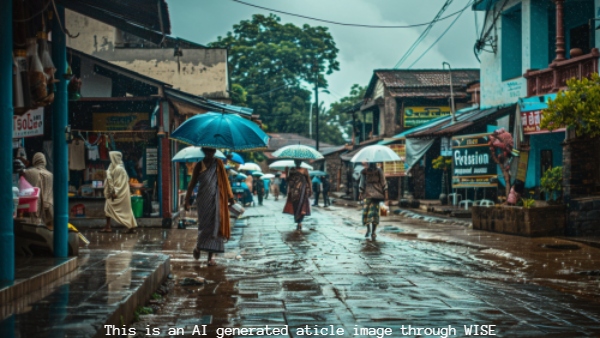 IMD Predicts Heavy Rainfall for Tamil Nadu and Andhra Pradesh Due to Cyclone Circulation Effect