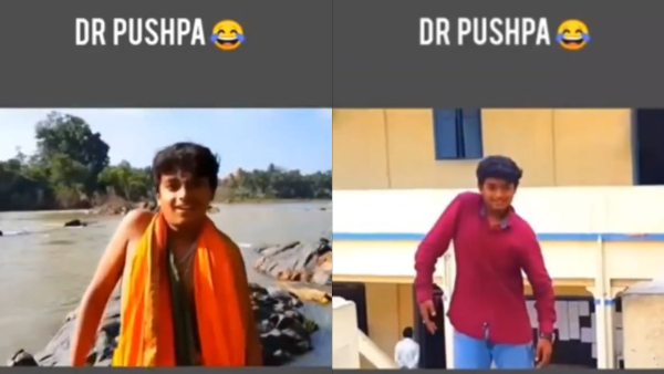 Kannada YouTuber Dr Bro s Old Video Goes Viral For Resembling Allu Arjun Style In Pushpa Movie