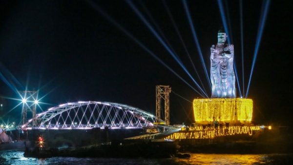 Kanyakumari Tourists Can Now Visit Across Glass Bridge