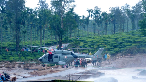 IAF Central government asks for 132 crores for Kerala flood rescue operation