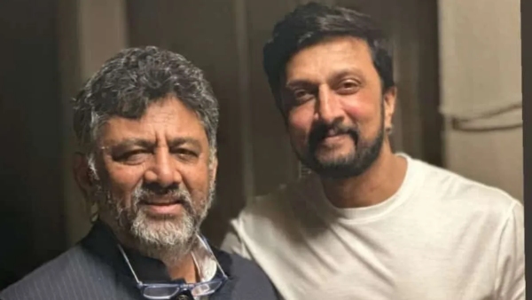 Kiccha Sudeep reveals secret with DK Shivakumar about entering politics
