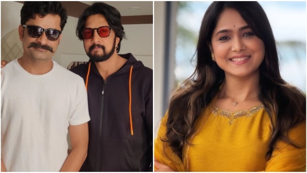 Bigg boss kiccha sudeep scolds ugram manju and mokshitha pai