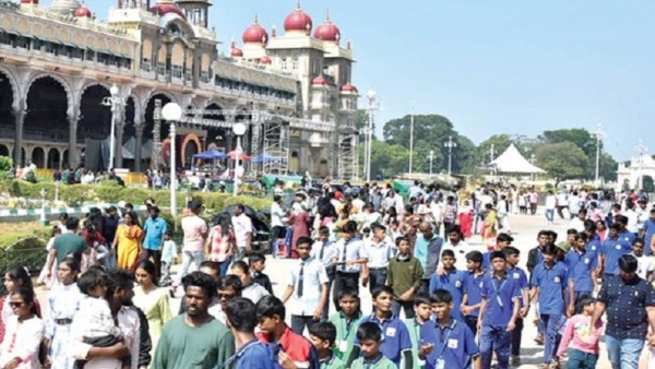 Travel News Mysuru Sees Surge In Tourist Arrivals During Holidays In New Year Travel News Mysuru Sees Surge In Tourist Arrivals During Holidays In New Year