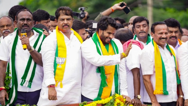 JDS Targets Congress Nikhil Kumaraswamy Ready to Contest Anywhere Criticizes CM Siddaramaiah