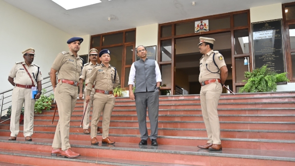 Winter Session At Suvarna Vidhan Soudha Belagavi Police Security