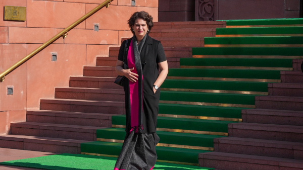 Priyanka Gandhi Vadra shocked BJP in Parliament with new Bangladesh bag