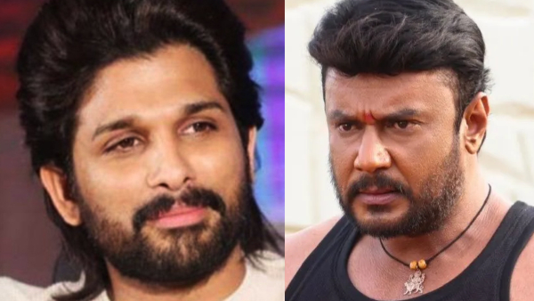 pushpa-2 darshan thoogudeepa warns allu arjun allu arjun says he won t speak Kannada