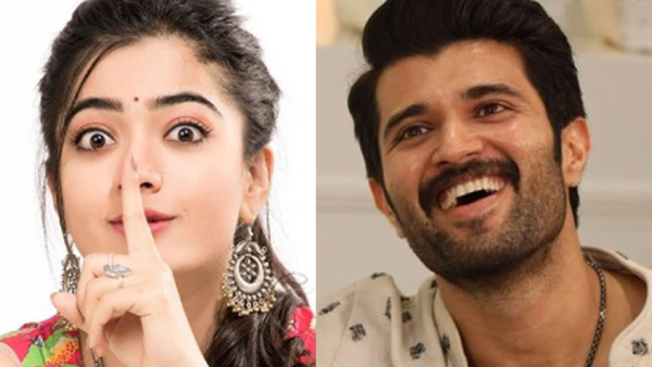 Rashmika mandanna watched pushpa 2 movie with vijay devarakonda s mother and brother