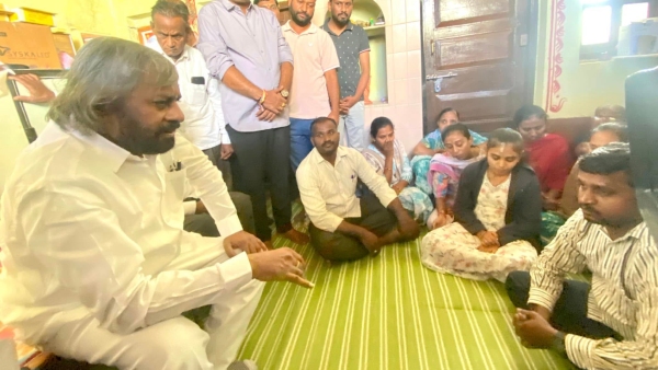 Contractor Sachin Suicide Government Announced 10 Lakh Composition