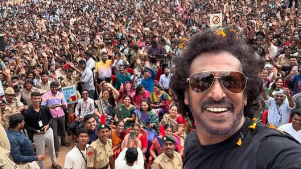 Sandalwood Real Star Upendra Shocked In UI Movie Promotion At Hyderabad