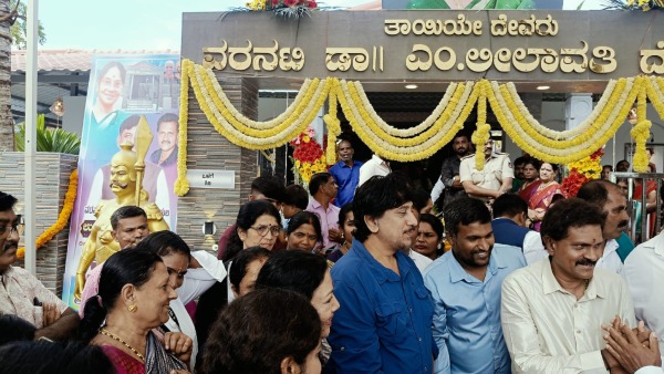 Vinod Raj Celebrates 25th Wedding Anniversary By Unveiling Memorial Temple For Late Mother