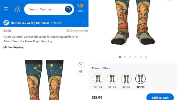 Walmart Faces Backlash For Selling Products Featuring Hindu Deity Lord Ganesha