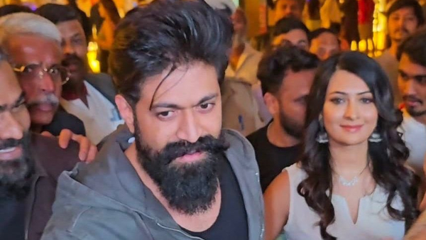 Real Star Upendra UI Movie Earns Praise Rocking Star Yash Watches with Wife Radhika Pandith