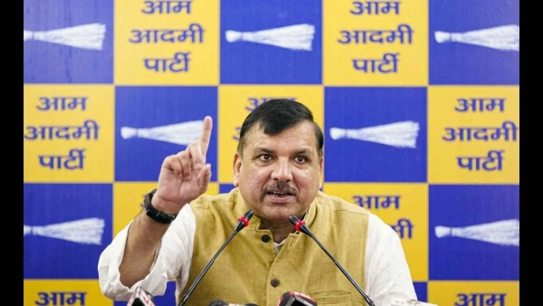AAP s Sanjay Singh alleges BJP is trying to win polls through
