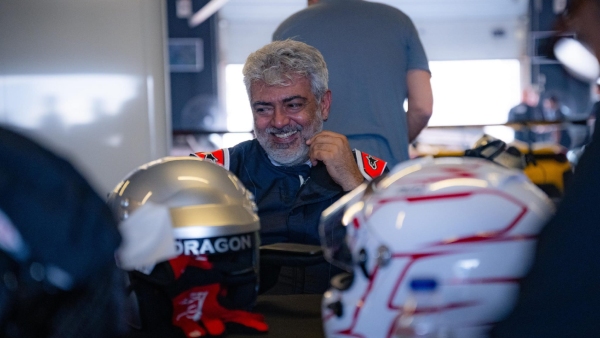 Tamil Actor Ajith Kumar Triumphs At Dubai 24H Car Race After 15 Years