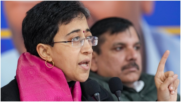 Atishi alleges eviction from official residence delhi elections