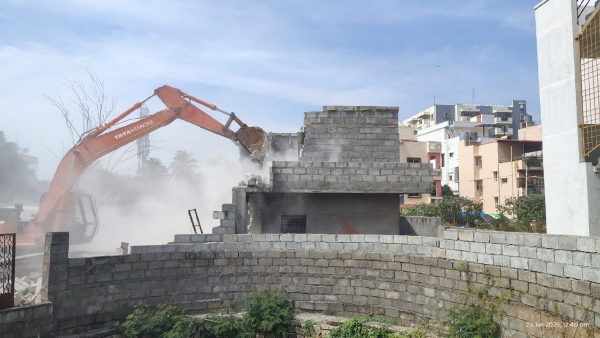 BDA and BBMP launches Massive Operation Seize Property Worth Over 180 Crore