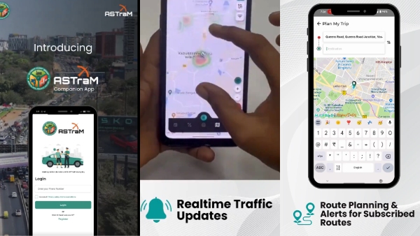 BTP ASTraM App: ಬೆಂಗಳೂರು ಟ್ರಾಫಿಕ್‌ ಸಮಸ್ಯೆಗೆ ಮುಕ್ತಿ, ವಾಹನ ಸವಾರರಿಗೆ ಬಿಗ್  ಗುಡ್‌ನ್ಯೂಸ್! | Bengaluru Traffic Police Introduced ASTraM App for Realtime  Traffic updates, Safe travel Guide - Kannada Oneindia