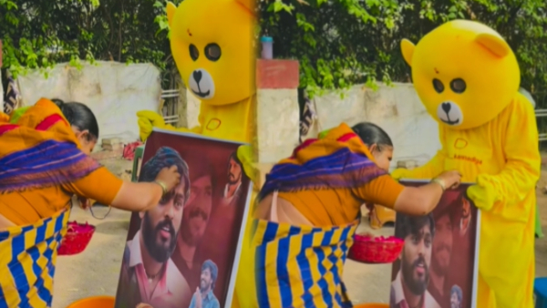 Bigg boss grand mother do puja for hanumantha victory video goes viral