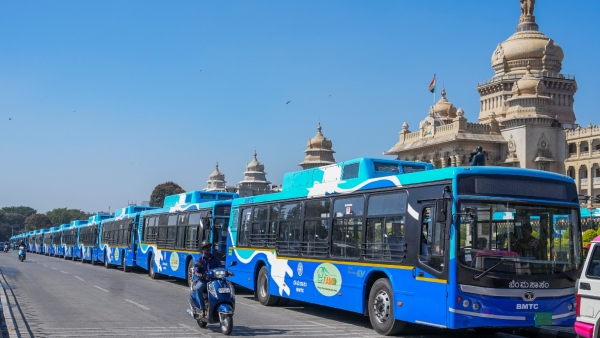 BMTC Good News for Airport Passengers New AC E-Bus Coming