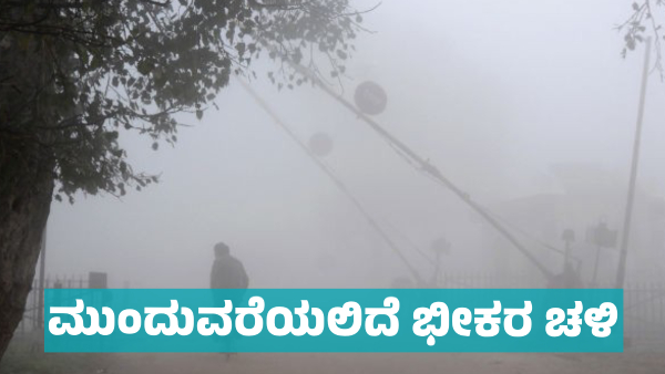 Heavy Cold wave Alert In Many district of Karnataka including Bengaluru for next 5 days