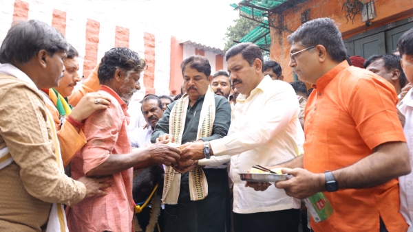 BJP Doubts Chamarajpet Cow Udder Cutting Case and Accused Hole to Protest Statewide BJP Doubts Chamarajpet Cow Udder Cutting Case and Accused Hole to Protest Statewide