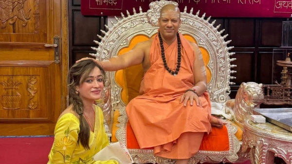 Former Actress Harsha Richhariya Creates Buzz In Prayagraj Maha Kumbh Mela 2025