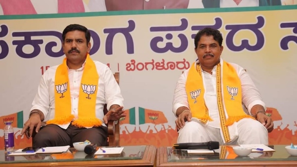 BJP Karnataka President BY Vijayendra Meets Amit Shah