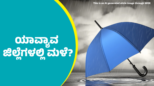 Karnataka Weather Heavy rainfall forecast in these districts of state on January 19 2025